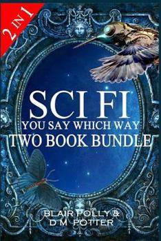 Paperback Sci Fi Two Book Bundle: Secrets of Glass Mountain and Volcano of Fire Book