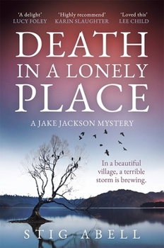 Paperback Hemlock Press Death in a Lonely Place (Jake Jackson). Book