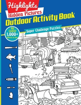 Paperback Outdoor Activity Book (Highlights Hidden Pictures) Book