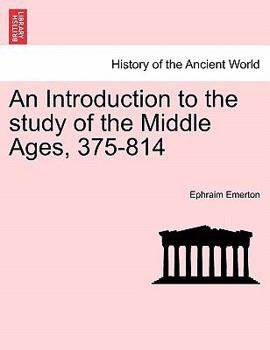 Paperback An Introduction to the Study of the Middle Ages, 375-814 Book