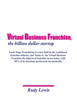 Paperback Virtual Business Franchise, the billion dollar startup Book
