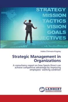 Paperback Strategic Management in Organizations Book