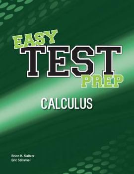 Paperback Easy Test Prep: Calculus Book