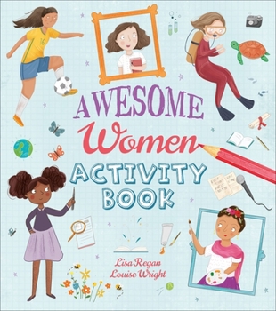 Paperback Awesome Women Activity Book