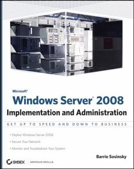 Paperback Microsoft Windows Server 2008: Implementation and Administration Book