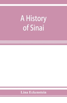 Paperback A history of Sinai Book