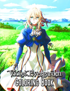 Paperback violet evergarden Coloring Book