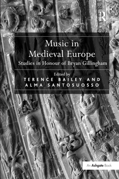 Paperback Music in Medieval Europe: Studies in Honour of Bryan Gillingham Book