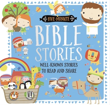 Hardcover Five-Minute Bible Stories Book