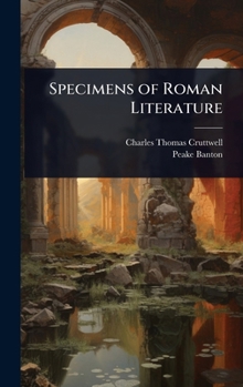 Hardcover Specimens of Roman Literature Book
