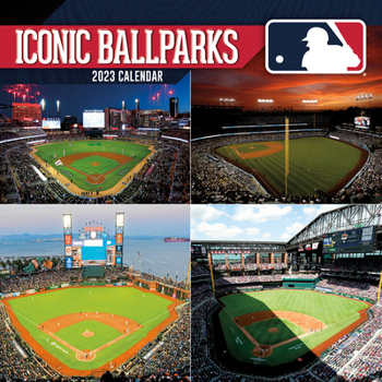 Unknown Binding Mlb Iconic Ballparks 2023 12x12 Stadium Wall Calendar Book