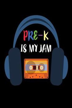 Paperback Pre-K Is My Jam: Funny Back To School Preschool Class Activity Notebook Book