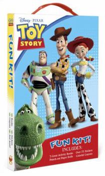 Product Bundle Toy Story Fun Kit! [With Sticker(s) and Crayons and Punch-Out(s) and 3 Paperbacks] Book