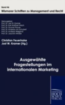 Ausgew Hlte Fragestellungen Im Internationalen Marketing
