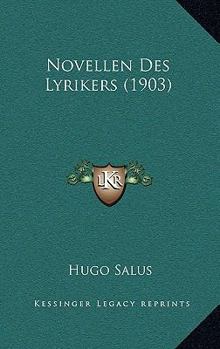 Paperback Novellen Des Lyrikers (1903) [Italian] Book