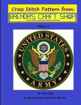 US Army LOGO - Cross Stitch Pattern: From Brenda's Craft Shop - Volume 13