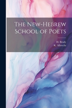 Paperback The New-Hebrew School of Poets Book