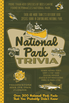 Paperback National Park Trivia Softcover Book