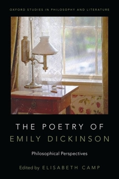 Paperback Poetry of Emily Dickinson: Philosophical Perspectives Book