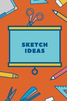 Paperback Sketch Ideas Book
