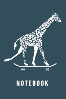 Paperback Notebook: Giraffe Notebook College Blank Lined 6 x 9 inch 110 pages -Notebook for Giraffe Lovers Journal for Writing- Notebook f Book