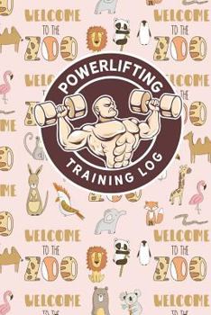 Paperback Powerlifting Training Log Book