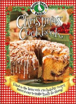 Hardcover Gooseberry Patch Christmas Cookbook Book