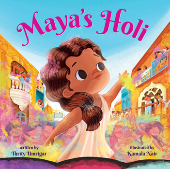 Hardcover Maya's Holi Book