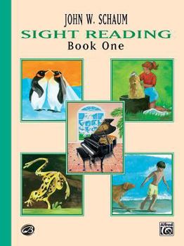 Paperback Sight Reading, Bk 1 (Schaum Method Supplement, Bk 1) Book