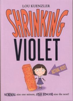 Paperback Shrinking Violet. by Lou Kuenzler Book