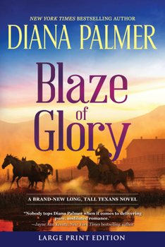 Paperback Blaze of Glory [Large Print] Book