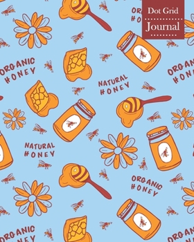 Dot Grid Journal: Notebook Planner with Honey Themed Cover Design
