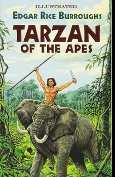 Paperback Tarzan of the Apes Illustrated Book