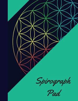 Paperback Spirograph Design Pad 4: Notebook/Journal: BLANK Spirograph Art Series/ Kids Art Book