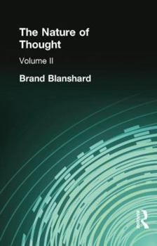 Paperback The Nature of Thought: Volume II Book