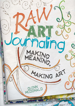 Paperback Raw Art Journaling Book