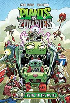Paperback Plants vs. Zombies Volume 5: Petal to the Metal [Juvenile Fiction Graphic Novel] Book