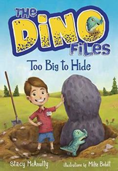 Hardcover The Dino Files #2: Too Big to Hide Book