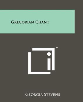 Paperback Gregorian Chant Book