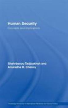Hardcover Human Security: Concepts and implications Book