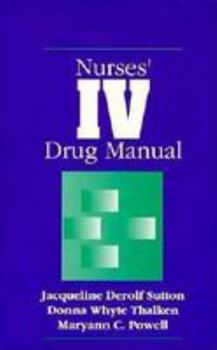 Paperback Nurses' IV Drug Manual Book