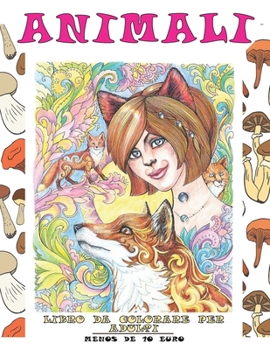 Paperback Libro da colorare per adulti - Menos de 10 euro - Animali [Italian] Book