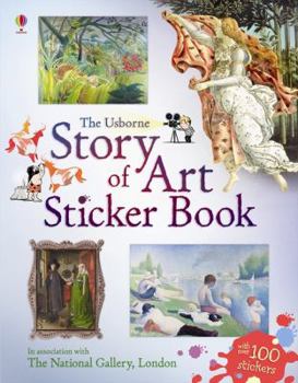 Paperback Story of Art Sticker Book