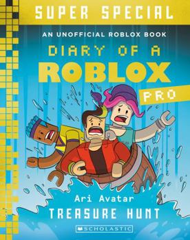 Paperback Treasure Hunt (Diary of a Roblox Pro: Super Special #1) Book