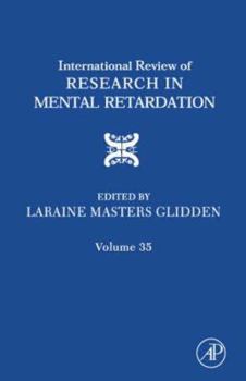 Hardcover International Review of Research in Mental Retardation: Volume 35 Book