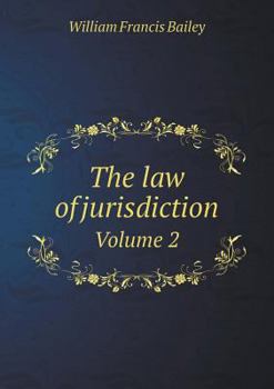Paperback The law of jurisdiction Volume 2 Book