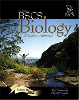 Hardcover BSCS Biology: A Human Approach Student Edition With Commons Cd-rom Book