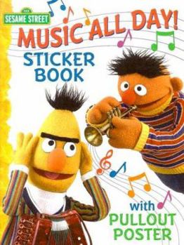 Paperback Sesame Street Sticker Activity Book With Poster Book