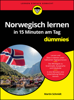 Paperback Norwegisch lernen in 15 Minuten am Tag für Dummies [German] Book