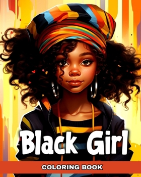 Paperback Black Girl Coloring Book